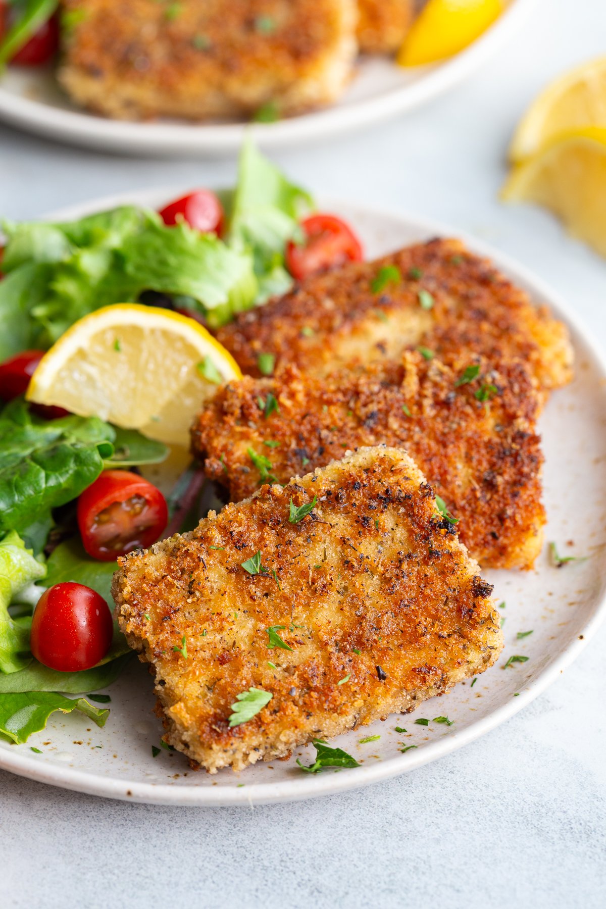 Crispy Tofu Cutlets (vegan)